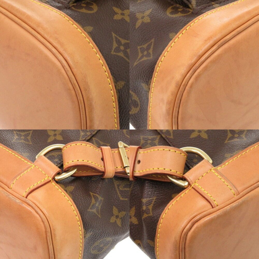 LOUIS VUITTON Authentic Brown Monogram Backpack - Picture 5 of 11